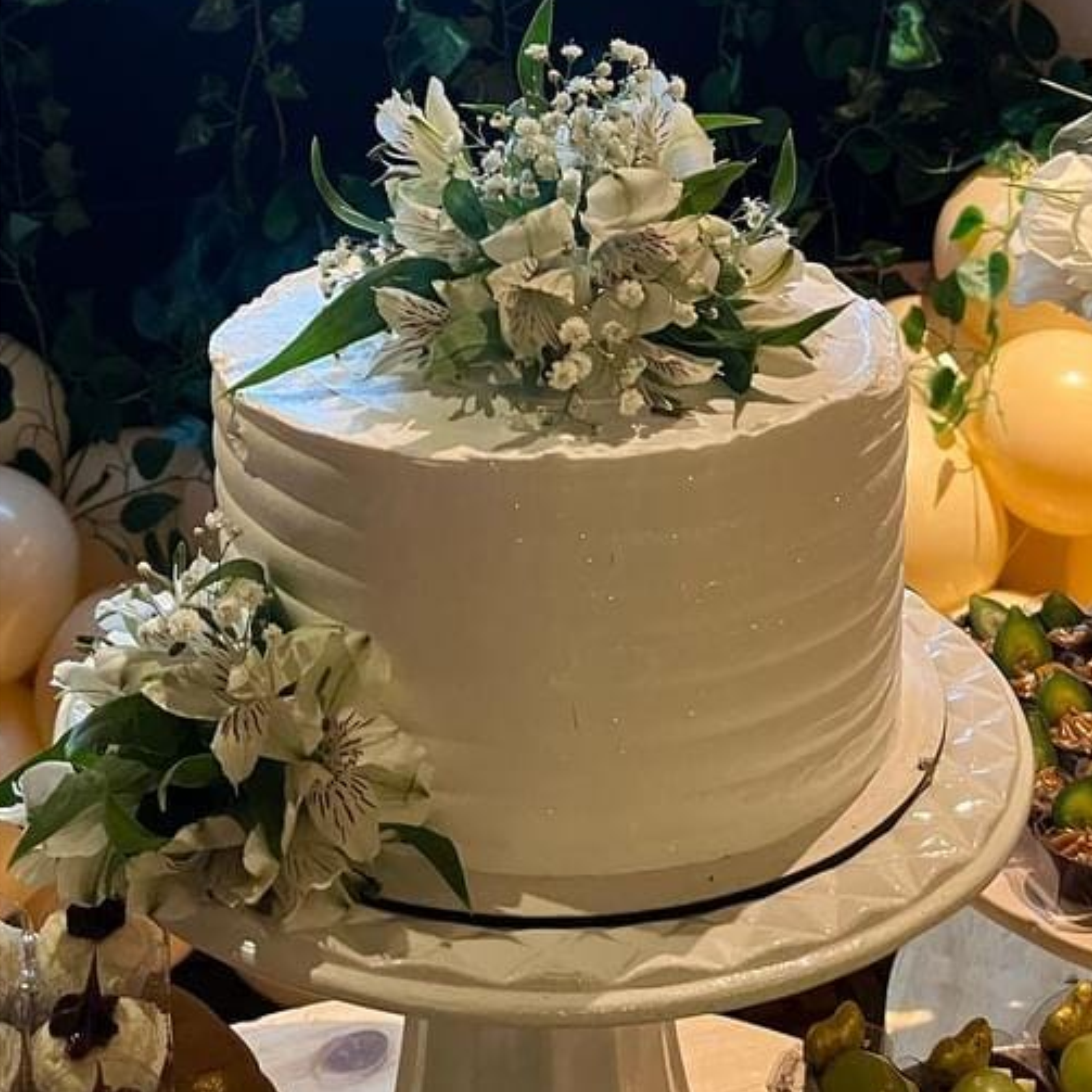 Bolo Casamento Cobertura Chantininho